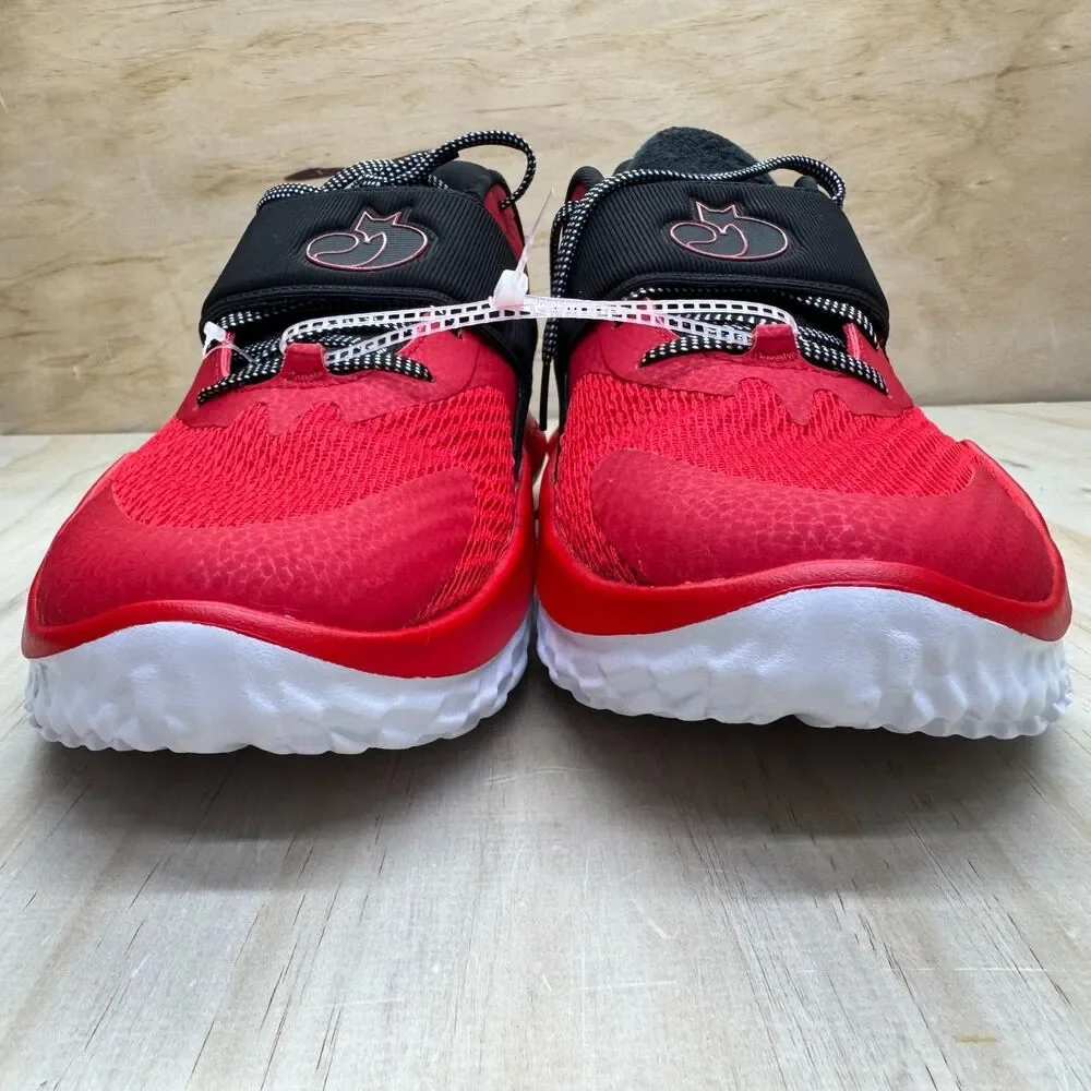 NEW Under Armour Curry Fox 2 Mens Sz 15 Red Black Sneakers Shoes 6011008-008